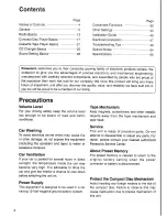 Preview for 2 page of Panasonic CQ-VX303 Operating Instructions Manual