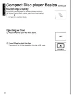 Предварительный просмотр 20 страницы Panasonic CQ-VX303 Operating Instructions Manual