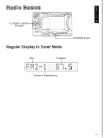 Предварительный просмотр 13 страницы Panasonic CQ-VX303EW Operating Instructions Manual