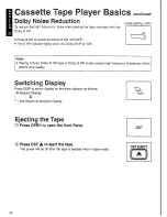 Предварительный просмотр 24 страницы Panasonic CQ-VX303EW Operating Instructions Manual