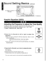 Предварительный просмотр 30 страницы Panasonic CQ-VX303EW Operating Instructions Manual