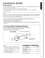 Предварительный просмотр 45 страницы Panasonic CQ-VX303EW Operating Instructions Manual