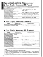 Предварительный просмотр 52 страницы Panasonic CQ-VX303EW Operating Instructions Manual