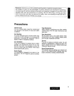 Предварительный просмотр 3 страницы Panasonic CQ-VX777EW Operating Instructions Manual