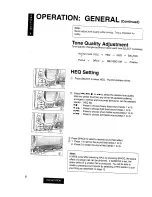 Предварительный просмотр 8 страницы Panasonic CQ-VX777EW Operating Instructions Manual