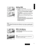 Предварительный просмотр 11 страницы Panasonic CQ-VX777EW Operating Instructions Manual