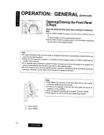 Предварительный просмотр 16 страницы Panasonic CQ-VX777EW Operating Instructions Manual