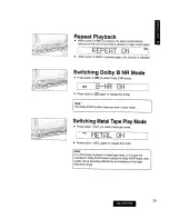 Предварительный просмотр 25 страницы Panasonic CQ-VX777EW Operating Instructions Manual