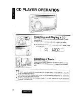 Предварительный просмотр 28 страницы Panasonic CQ-VX777EW Operating Instructions Manual