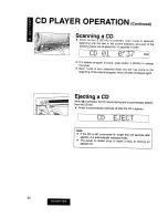 Предварительный просмотр 30 страницы Panasonic CQ-VX777EW Operating Instructions Manual