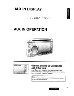 Предварительный просмотр 35 страницы Panasonic CQ-VX777EW Operating Instructions Manual