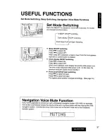 Предварительный просмотр 37 страницы Panasonic CQ-VX777EW Operating Instructions Manual