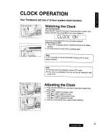 Предварительный просмотр 39 страницы Panasonic CQ-VX777EW Operating Instructions Manual