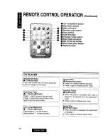 Предварительный просмотр 42 страницы Panasonic CQ-VX777EW Operating Instructions Manual