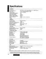 Предварительный просмотр 52 страницы Panasonic CQ-VX777EW Operating Instructions Manual