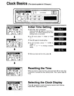 Предварительный просмотр 7 страницы Panasonic CQ1000EU - AUTO CASS/ RECEVIER Operating Instructions Manual