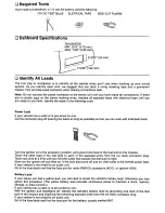 Предварительный просмотр 9 страницы Panasonic CQ1000EU - AUTO CASS/ RECEVIER Operating Instructions Manual