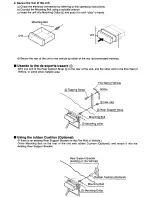 Предварительный просмотр 11 страницы Panasonic CQ1000EU - AUTO CASS/ RECEVIER Operating Instructions Manual