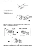 Предварительный просмотр 12 страницы Panasonic CQ1000EU - AUTO CASS/ RECEVIER Operating Instructions Manual