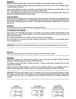 Предварительный просмотр 14 страницы Panasonic CQ1000EU - AUTO CASS/ RECEVIER Operating Instructions Manual