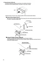 Предварительный просмотр 14 страницы Panasonic CQ2000EU - AUTO RADIO/CASSETTE Operating Instructions Manual