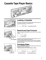 Предварительный просмотр 9 страницы Panasonic CQ2500CEU - AUTO RADIO/CASSETTE Operating Instructions Manual