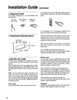 Предварительный просмотр 16 страницы Panasonic CQ2500CEU - AUTO RADIO/CASSETTE Operating Instructions Manual