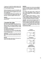 Предварительный просмотр 17 страницы Panasonic CQ2500CEU - AUTO RADIO/CASSETTE Operating Instructions Manual