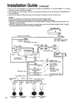 Предварительный просмотр 22 страницы Panasonic CQ2500CEU - AUTO RADIO/CASSETTE Operating Instructions Manual