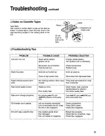 Предварительный просмотр 25 страницы Panasonic CQ2500CEU - AUTO RADIO/CASSETTE Operating Instructions Manual