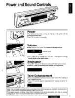 Предварительный просмотр 5 страницы Panasonic CQ2700EU - AUTO RADIO/CD DECK Operating Instructions Manual