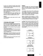 Предварительный просмотр 15 страницы Panasonic CQ2700EU - AUTO RADIO/CD DECK Operating Instructions Manual