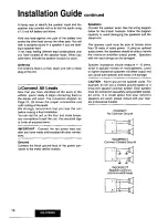 Предварительный просмотр 16 страницы Panasonic CQ3700EU - AUTO RADIO/CD PLAYER Operating Instructions Manual