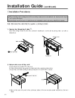 Предварительный просмотр 23 страницы Panasonic CQ4300U - AUTO RADIO/CD TRUCK Operating Instructions Manual