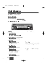 Preview for 10 page of Panasonic CQ5100U - AUTO RADIO/CD DECK Operating Instructions Manual