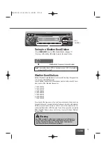 Предварительный просмотр 13 страницы Panasonic CQ5100U - AUTO RADIO/CD DECK Operating Instructions Manual