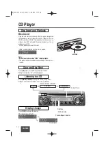 Предварительный просмотр 14 страницы Panasonic CQ5100U - AUTO RADIO/CD DECK Operating Instructions Manual