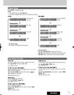 Предварительный просмотр 15 страницы Panasonic CQ5250U - AUTO RADIO/CD DECK Operating Instructions Manual