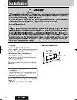 Предварительный просмотр 18 страницы Panasonic CQ5250U - AUTO RADIO/CD DECK Operating Instructions Manual