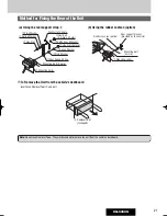 Предварительный просмотр 21 страницы Panasonic CQ5250U - AUTO RADIO/CD DECK Operating Instructions Manual