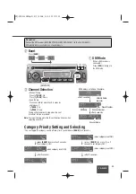 Предварительный просмотр 23 страницы Panasonic CQ5302U - CAR AUDIO Operating Instructions Manual