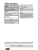 Предварительный просмотр 2 страницы Panasonic CQ5335U - AUTO RADIO/CD TRUCK Operating Instructions Manual