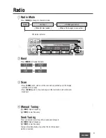 Предварительный просмотр 9 страницы Panasonic CQ5335U - AUTO RADIO/CD TRUCK Operating Instructions Manual