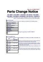 Предварительный просмотр 44 страницы Panasonic CQ5500U - AUTO RADIO/CD TRUCK Service Manual