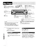 Предварительный просмотр 10 страницы Panasonic CQC1001U - AUTO RADIO/CD DECK Operating Instructions Manual