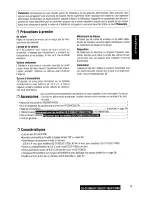 Предварительный просмотр 5 страницы Panasonic CQC1100U - AUTO RADIO/CD DECK Operating Instructions Manual