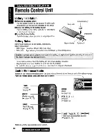 Предварительный просмотр 18 страницы Panasonic CQC1100U - AUTO RADIO/CD DECK Operating Instructions Manual