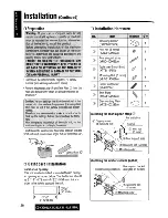 Предварительный просмотр 28 страницы Panasonic CQC1100U - AUTO RADIO/CD DECK Operating Instructions Manual