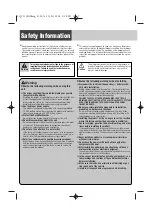 Preview for 6 page of Panasonic CQC1103U - AUTO RADIO/CD DECK Operating Instructions Manual