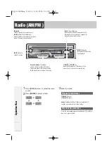 Preview for 10 page of Panasonic CQC1103U - AUTO RADIO/CD DECK Operating Instructions Manual